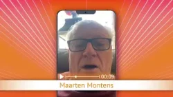 TV Oranje app videoboodschap - Maarten Montens
