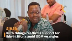 Ruth Odinga reaffirms support for Edwin Sifuna amid ODM wrangles
