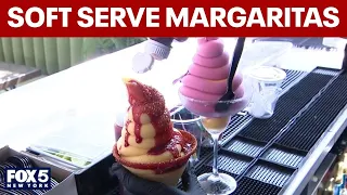 Viral soft serve margaritas in NYC