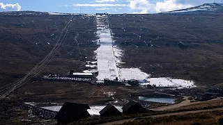 Lesotho'daki kayak merkezi Afrika'da nadir bir kış kaçamağı sundu