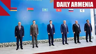 Pashinyan arrives in Kyrgyzstan for EAEU summit