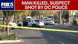 Victim dead, suspect hospitalized after DC officer-involved shooting near Minnesota Avenue bus stop