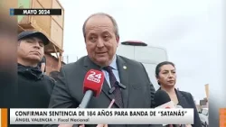 Banda de "Satanás" es condenada a 184 años de cárcel en total