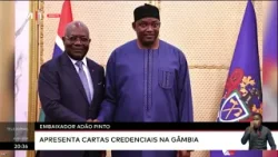 Embaixador Adão Pinto apresenta Cartas Credenciais na Gâmbia