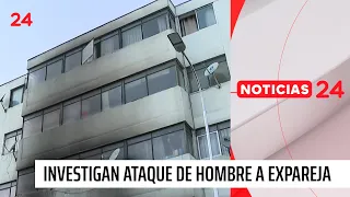 Fire in Santiago: attack by man on ex-partner under investigation | 24 Horas TVN Chile