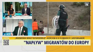 "Influx" of migrants into Europe! They are attacking Poles!