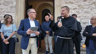 Gubbio, the "Muratori" exhibition celebrates Saint Francis