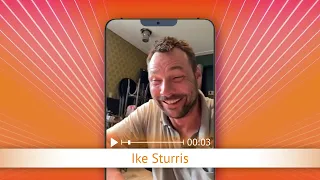 TV Oranje app video message - Ike Sturris