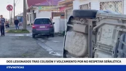Traffic accident in Punta Arenas leaves passenger trapped in vehicle