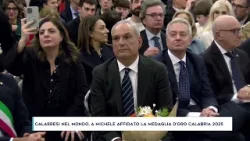 CALABRESI NEL MONDO, A MICHELE AFFIDATO LA MEDAGLIA D’ORO CALABRIA 2025