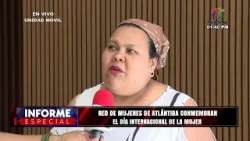 Red de mujeres de Atlántida conmemoran el Día Internacional de La Mujer en La Ceiba