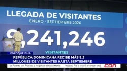 Dominican Republic receives over 9.2 million visitors through September