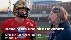 Randy Moss’ Sohn jetzt bei Dresden Monarchs - Saisonvorbereitung startet I Sachsen Fernsehen