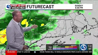 FORECAST: Sunday is a First Alert Weather Day
