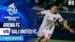 Arema FC VS Bali United FC - Highlights | BRI Super League 2025/26