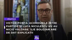 Victor Ponta: Acordurile între partide și Luca Niculescu nu au nicio valoare