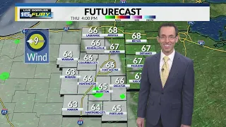 Temps on the rise