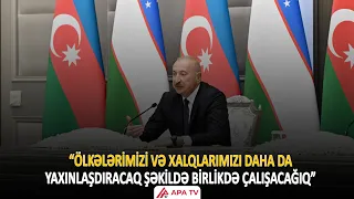 Prezident İlham Əliyevin mətbuata bəyanatı | APA TV