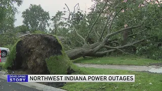 NIPSCO says thousands of customers still without power after series of severe storms slammed Northwe