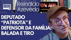 Reinaldo – Deputado “cristão” sai do ato de Flávio e dá tiro em balada: armas sim, masturbação não!