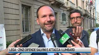 Lega, Zinzi difende Salvini e attacca i Lumbard