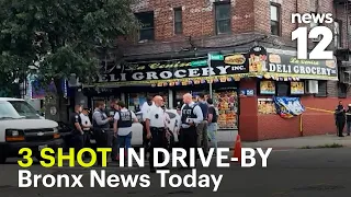 Bronx News Today: Drive-by shooting, barbershop fire and robbery investigation