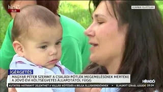 Magyar Péter szerint a családi pótlék megemelésének mértéke a jövő évi költségvetés állapotától függ