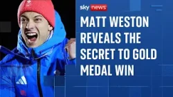 Matt Weston admits he's got to buy 'a lot of beer' after Winter Olympics gold medal win