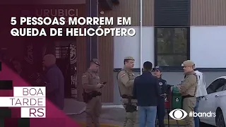 5 people die in helicopter crash