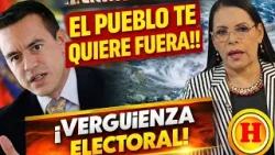 NOS CREEN IDIOTAS! El plan MAQUIAVÉLICO de Noboa usando el clima para ROBARNOS la democracia