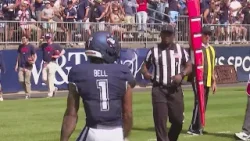 Имя ресивера Скайлера Белла из Университета Коннектикута должно прозвучать на драфте НФЛ.