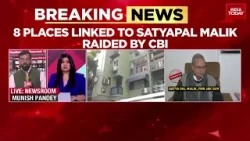 CBI Raids Former Jammu and Kashmir Governor Satyapal Malik's Premises