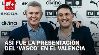 Javier Aguirre begins a new chapter with Valencia in Spain