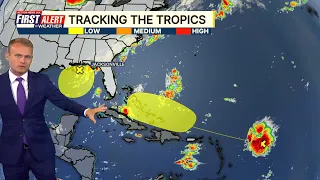 Saturday morning tropical update