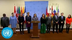 Guyana & Others on Women, Peace & Security in Afghanistan | UN Security Council | Media Stakeout