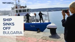 Eleven sailors missing after drone sinks ship off Black Sea coast