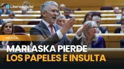 Marlaska llama "niña" e "inmadura" a la portavoz del PP en el Senado