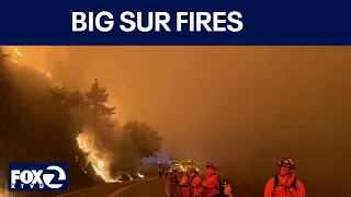 Two Big Sur wildfires close sections of Highway 1 | KTVU