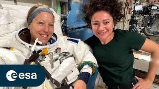 Countdown to Sophie Adenot's first spacewalk