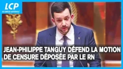 Jean-Philippe Tanguy défend la motion de censure déposée par le RN - 25/02/2026