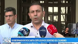 Santander Governor speaks out after cylinder discovered at Palogordo prison