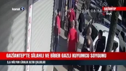 Armed and Pepper Spray Jewelry Store Robbery in Gaziantep! They Stole 5.6 Million Lira Worth of Gold
