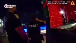 Полиция Майами-Бич уговорила мужчину спуститься с карниза отеля после того, как он угрожал спрыгн...