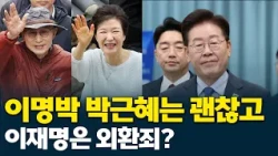Lee Myung-bak and Park Geun-hye are fine, but Lee Jae-myung is guilty of treason? The PPP’s doubl...