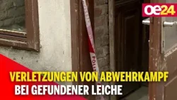 Verletzungen von Abwehrkampf bei gefundener Leiche aus Wiener Keller