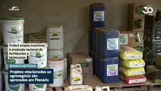 Senado aprova incentivos para fertilizantes e amplia apoio à alimentação animal