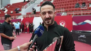 الرسالة التلفزيونية للمباراة النهائية لبطولة كأس الاتحاد المفتوحة (16) لكرة الطاولة