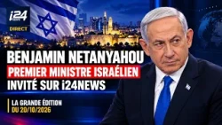 Israeli Prime Minister Benjamin Netanyahu, guest on i24NEWS