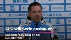 CFC will Serie ausbauen: Babelsberg zu Gast an der Gellertstraße CFC will Serie ausbauen: Babelsberg zu Gast an der Gellertstraße