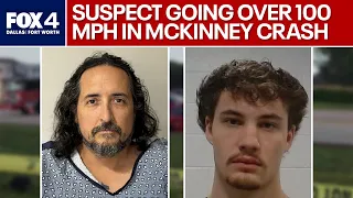 Suspects were going 100 mph at time of McKinney crash